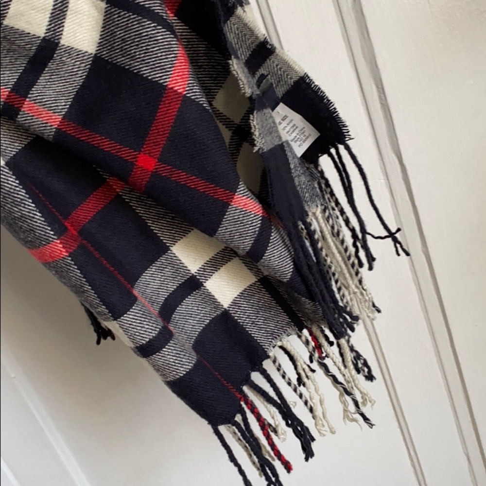 J. Crew Factory Classic Plaid Scarf - Picture 2 of 3